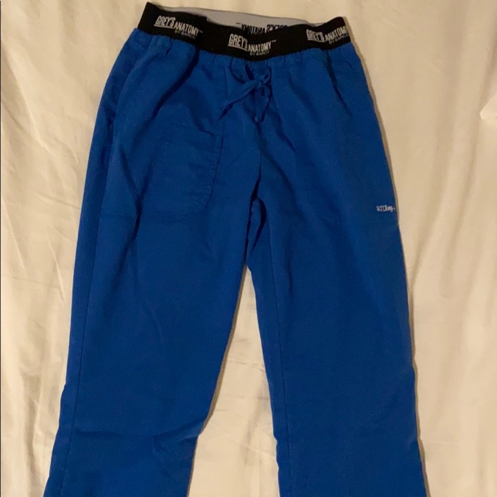 Greys Anatomy scrubs SET size XS, Royal Blue